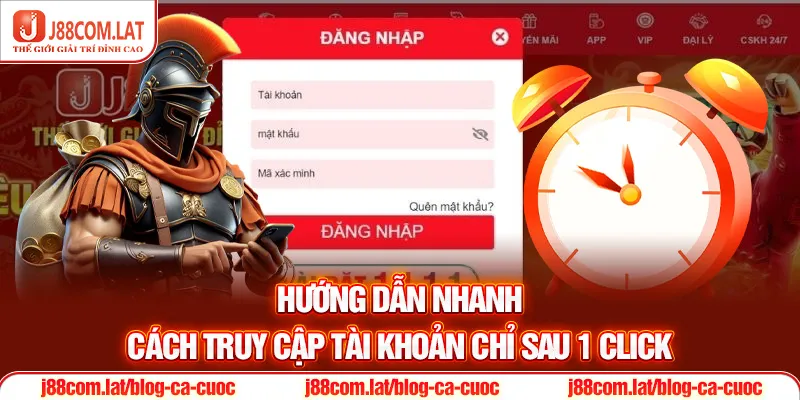Đăng Nhập J88 Đơn Giản Dễ Hiểu Chỉ Trong Vài Bước 2 Hướng dẫn nhanh cách truy cập tài khoản chỉ sau 1 click